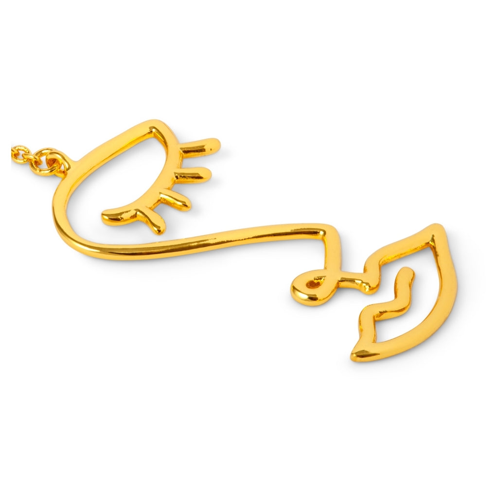 LULU Copenhagen Topping Long Woman Ohrring 1 stück Ear stud, 1 pcs Vergoldet