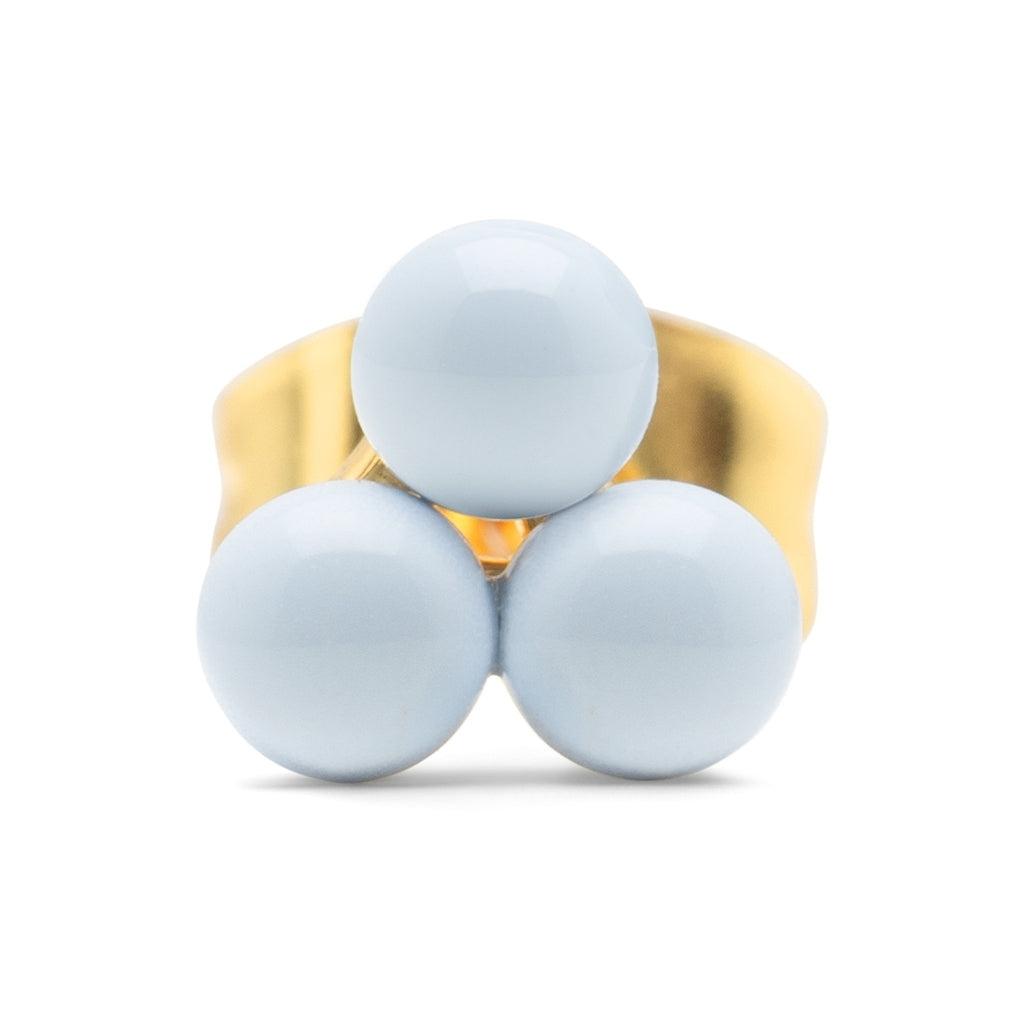 LULU Copenhagen Trio Ohrring 1 stück Ear stud, 1 pcs Skyride Blue