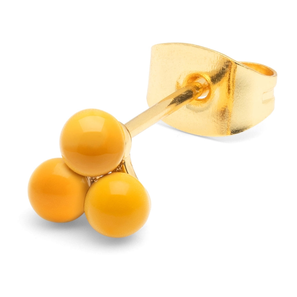 LULU Copenhagen Trio Ohrring 1 stück Ear stud, 1 pcs Sunflower