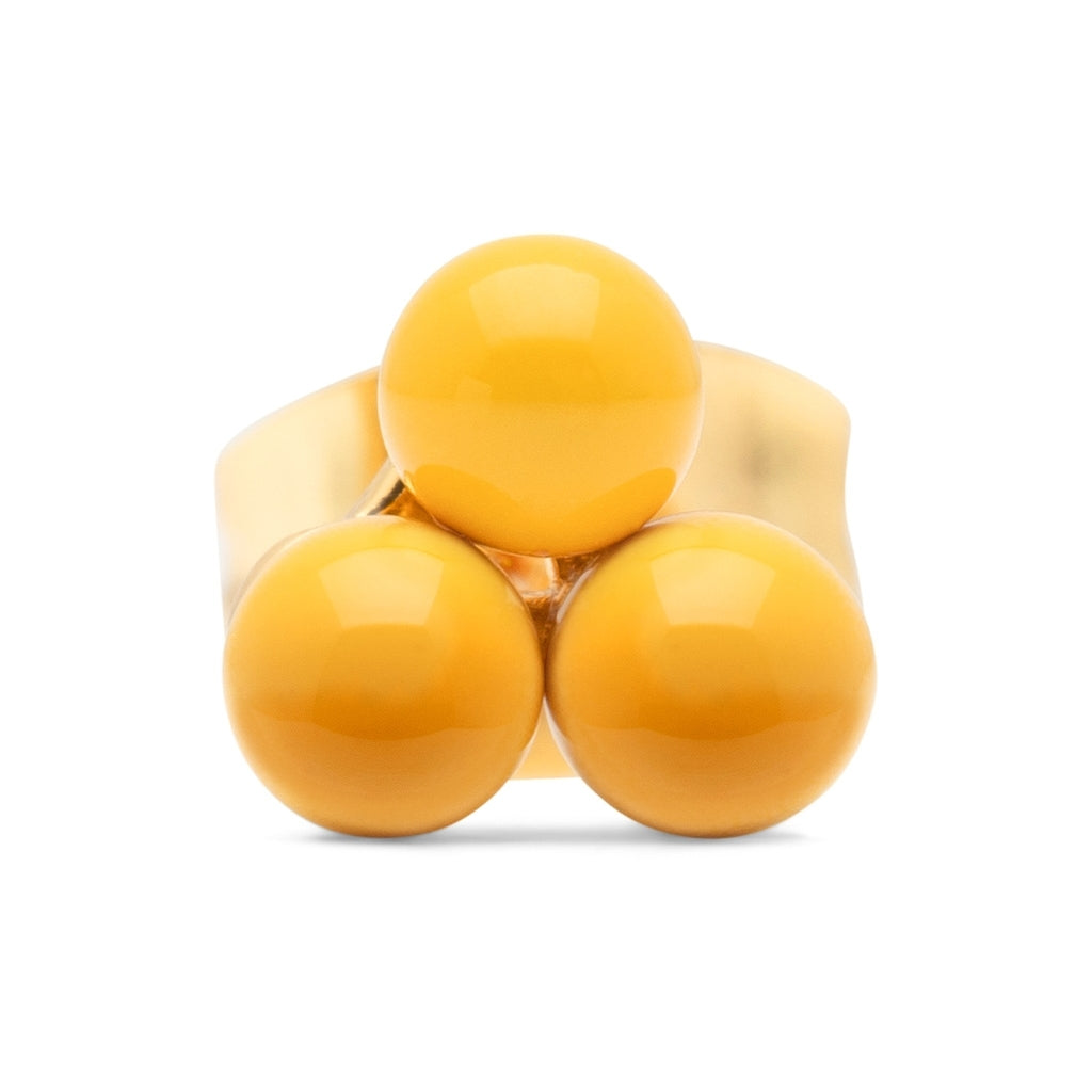 LULU Copenhagen Trio Ohrring 1 stück Ear stud, 1 pcs Sunflower