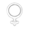 Venus Ohrring 1 stück - Silber