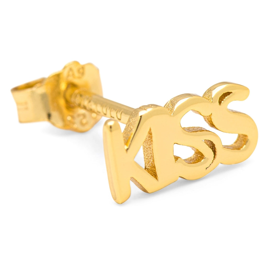 LULU Copenhagen Word Kiss Ohrring 1 stück Ear stud, 1 pcs Vergoldet