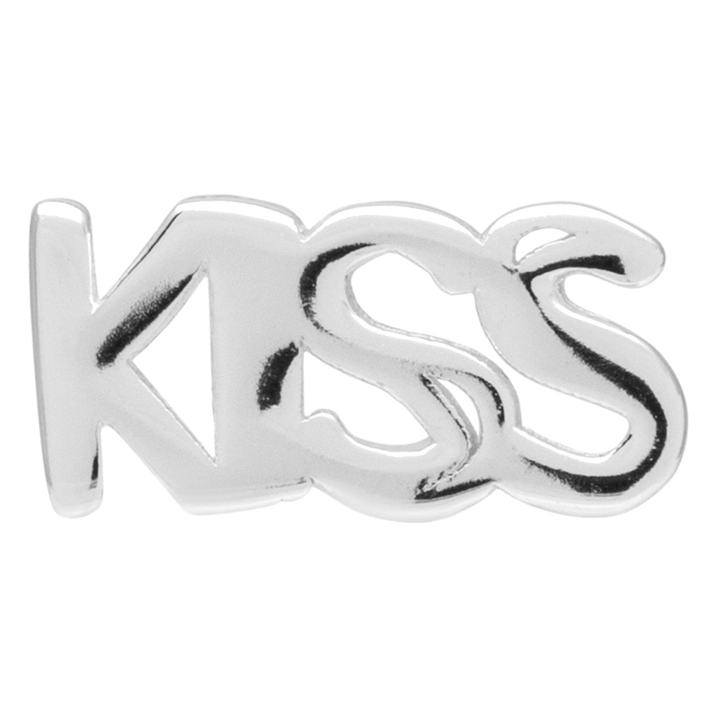 LULU Copenhagen Word Kiss Ohrring 1 stück Ear stud, 1 pcs Silber