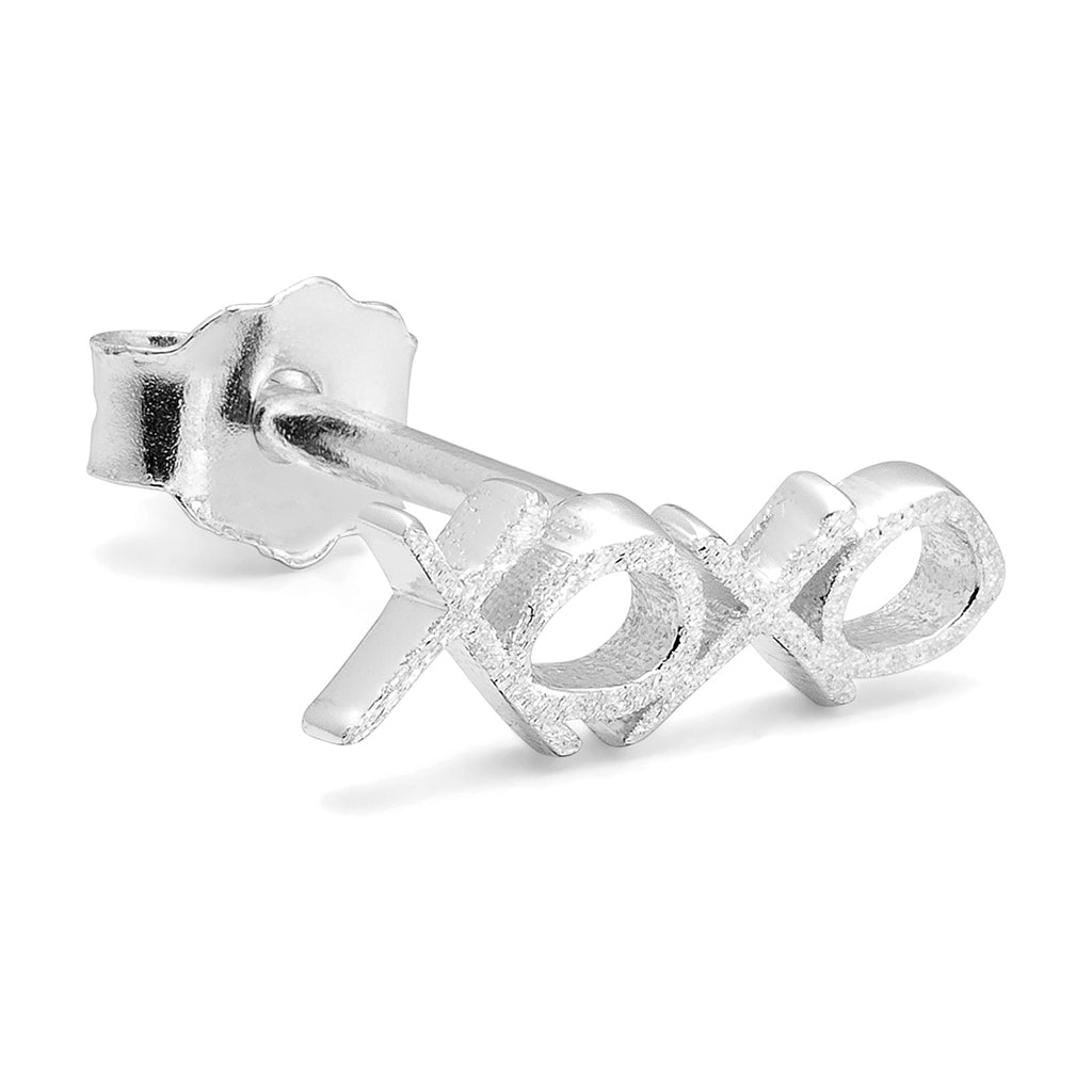 LULU Copenhagen XOXO 1 stück Ear stud, 1 pcs Silber