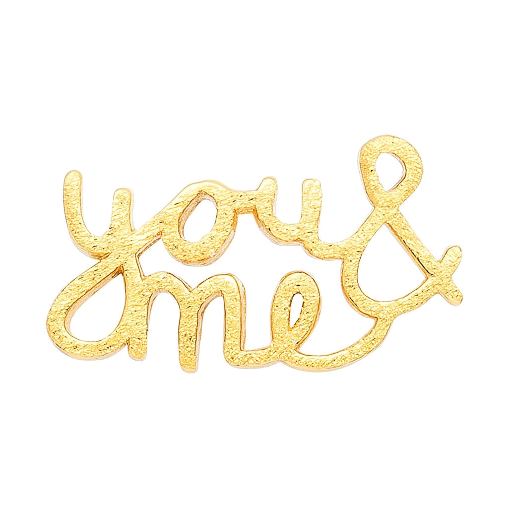 LULU Copenhagen You&Me 1 stück Ear stud, 1 pcs Vergoldet