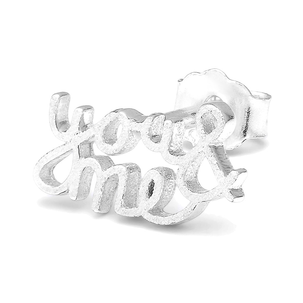 LULU Copenhagen You&Me 1 stück Ear stud, 1 pcs Silber