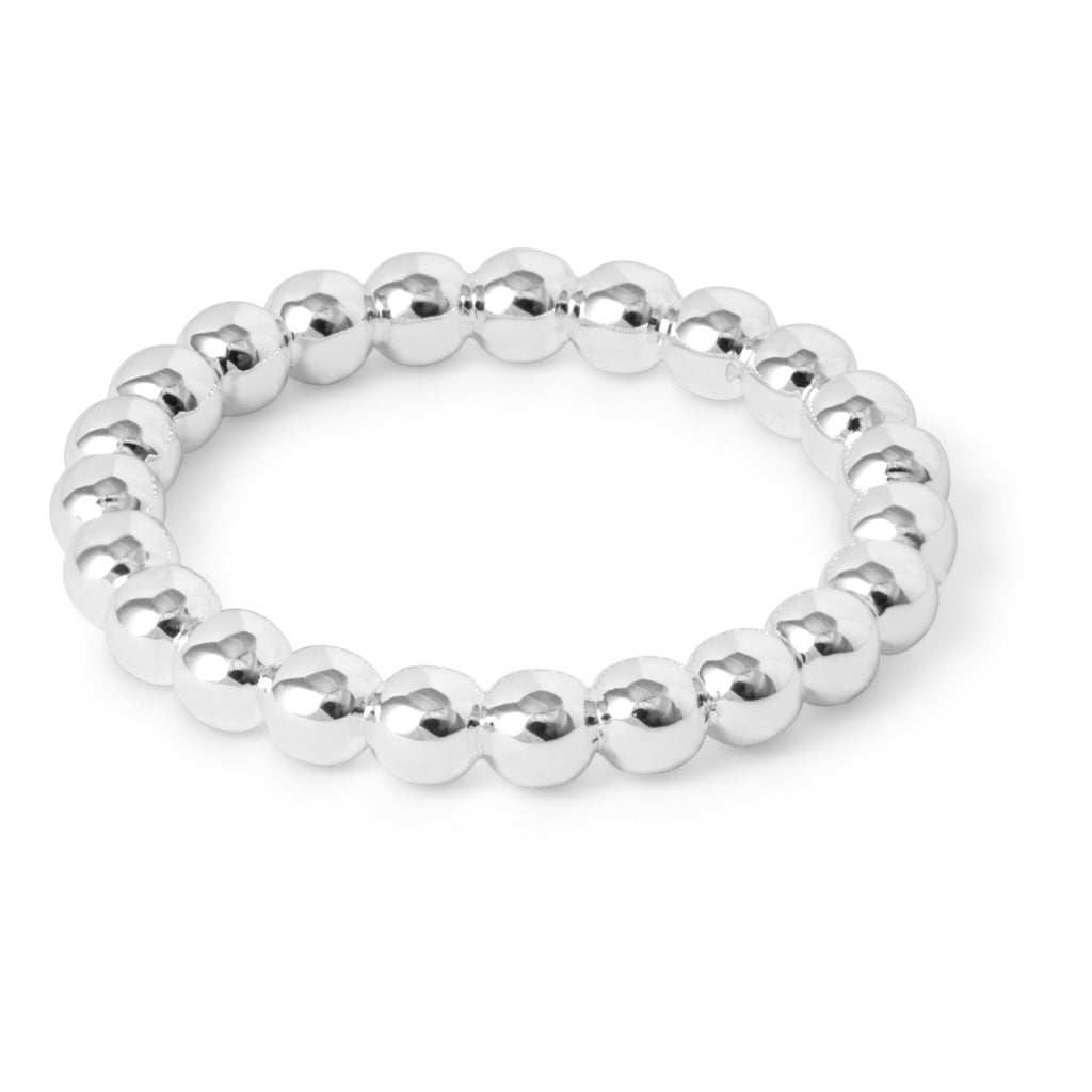 LULU Copenhagen Color Ball Ring Rings Silber