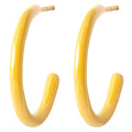 Color Hoops Medium paar - Gelb