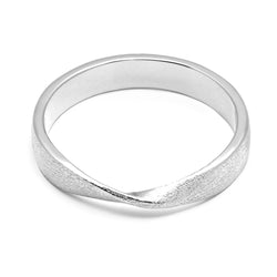 LULU Copenhagen 180 RING BRUSHED - SILVER PLATED Rings Silber