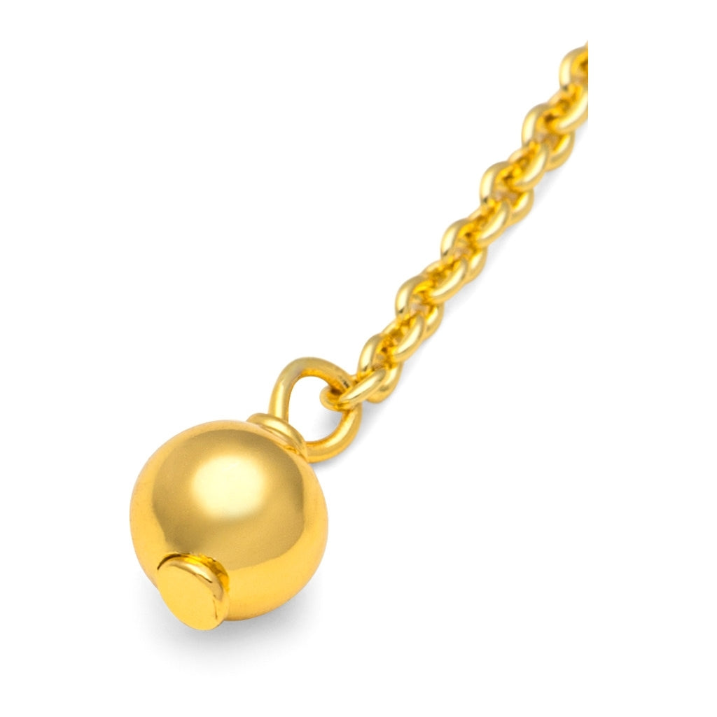 LULU Copenhagen 3 Long Pins Ohrring 1 stück Ear stud, 1 pcs Vergoldet