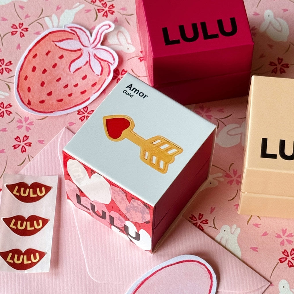 LULU Copenhagen Amor Ohrring 1 stück Ear stud, 1 pcs Vergoldet