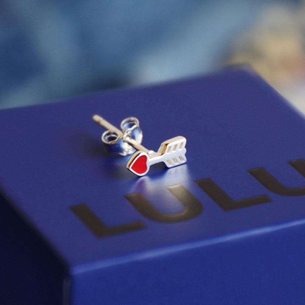 LULU Copenhagen Amor Ohrring 1 stück Ear stud, 1 pcs Silber