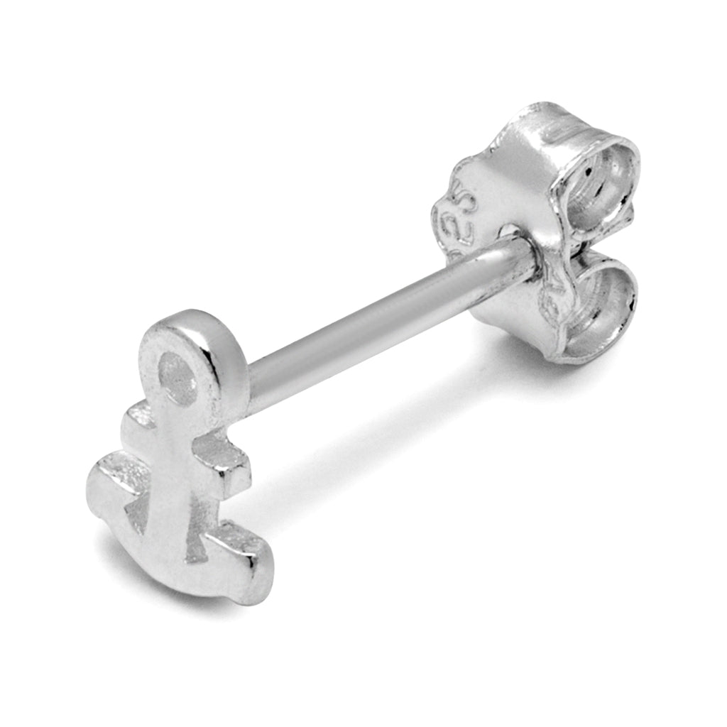 LULU Copenhagen Anchor Ohrring 1 stück Ear stud, 1 pcs Silber