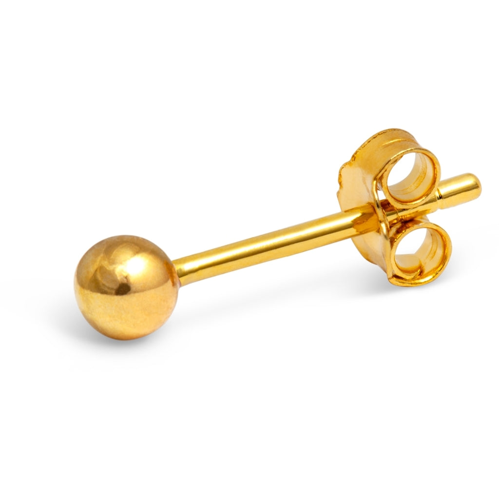 LULU Copenhagen Ball Ohrring 1 stück Ear stud, 1 pcs Vergoldet