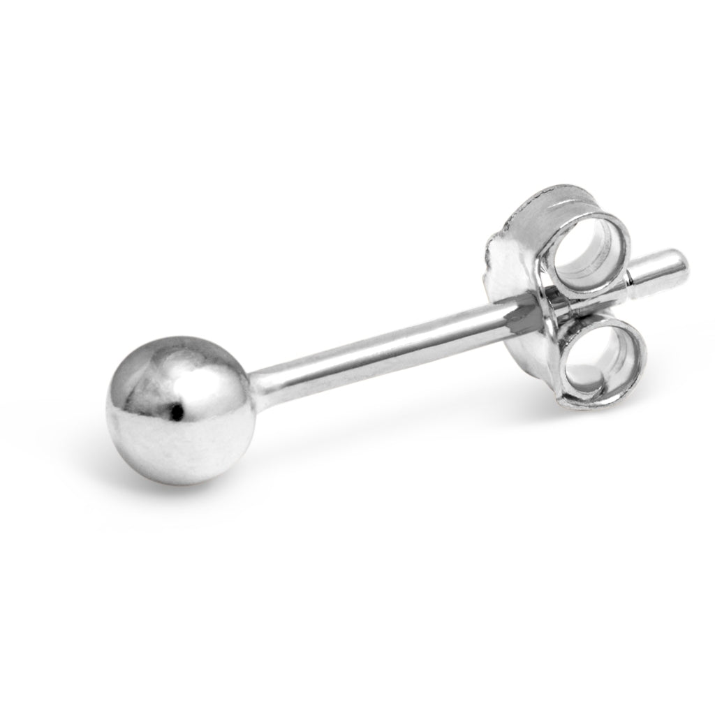 LULU Copenhagen Ball Ohrring 1 stück Ear stud, 1 pcs Silber