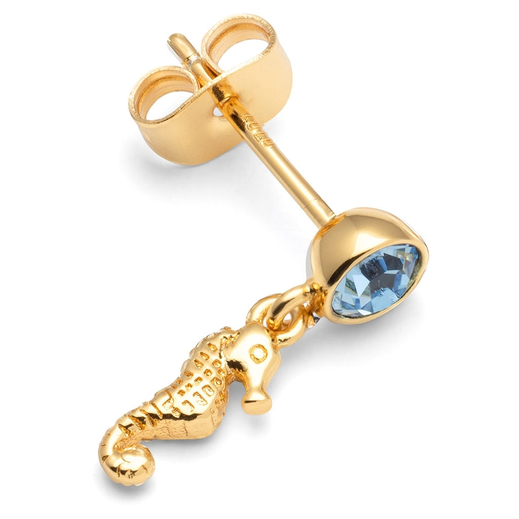 LULU Copenhagen Beach Life Ohrring 1 stück Ear stud, 1 pcs Vergoldet