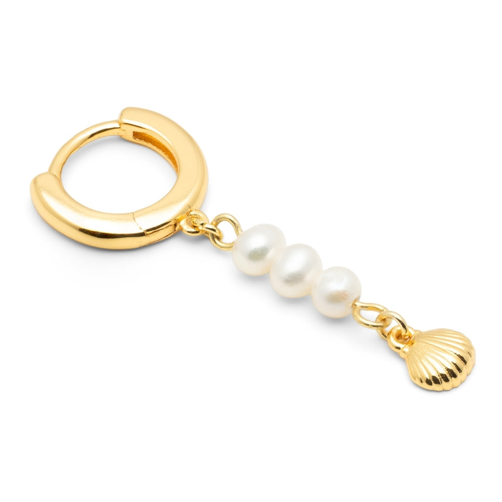 LULU Copenhagen Beach Ohrring 1 stück Ear stud, 1 pcs Vergoldet