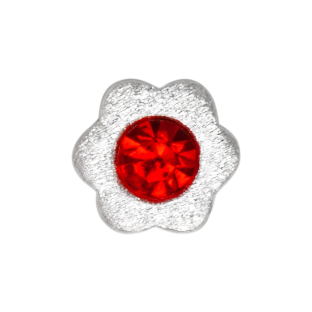 LULU Copenhagen Blomst Ohrring 1 stück Ear stud, 1 pcs Rot