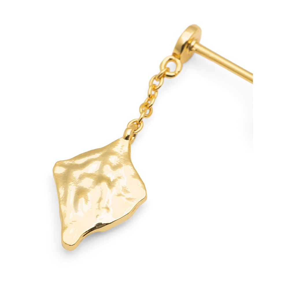 LULU Copenhagen Boheme Vergoldetes Ohrring 1 stück Ear stud, 1 pcs Vergoldet