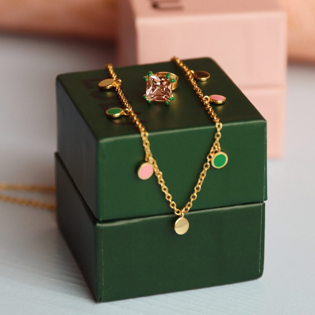 LULU Copenhagen Boho Armband Bracelets Grün