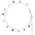 Boho Armband - Mocha Mousse/Purple