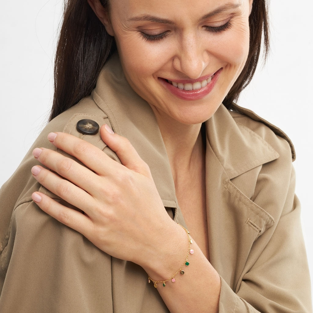 LULU Copenhagen Boho Armband Bracelets Grün