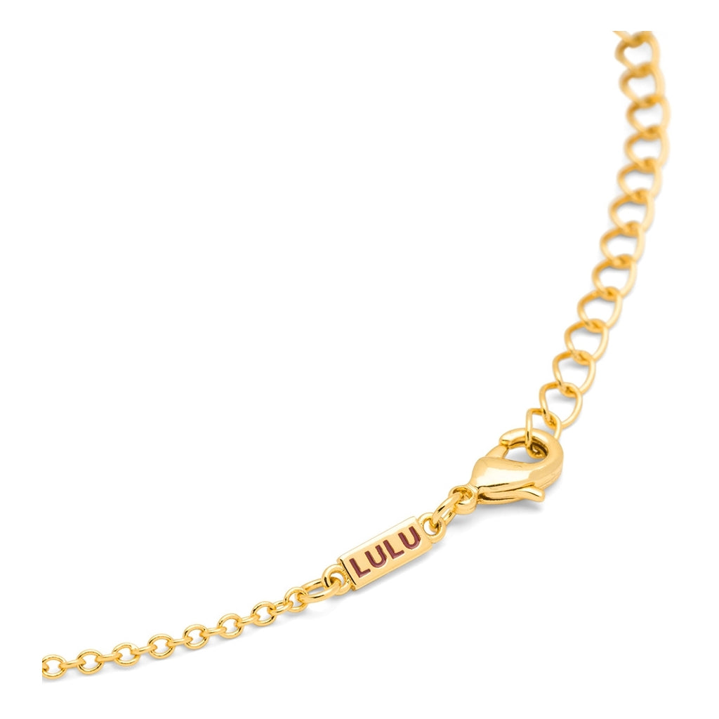 LULU Copenhagen Boho Halskette Necklaces Skyride Blue/Seasalt Green