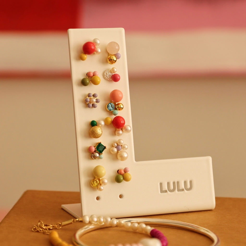 LULU Copenhagen Bouquet Lemon Ohrring 1 stück Ear stud, 1 pcs Vergoldet