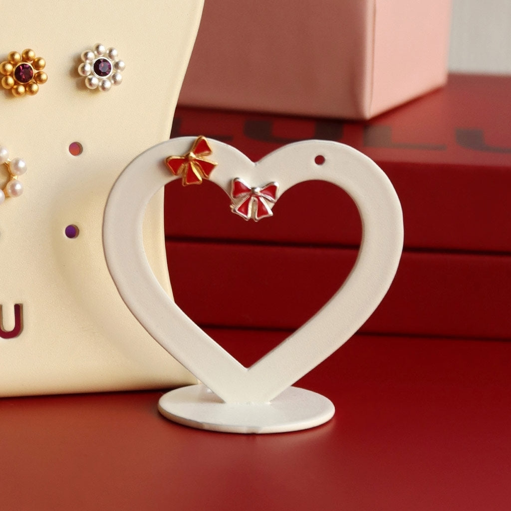 LULU Copenhagen Bow Ohrring 1 stück Ear stud, 1 pcs Vergoldet