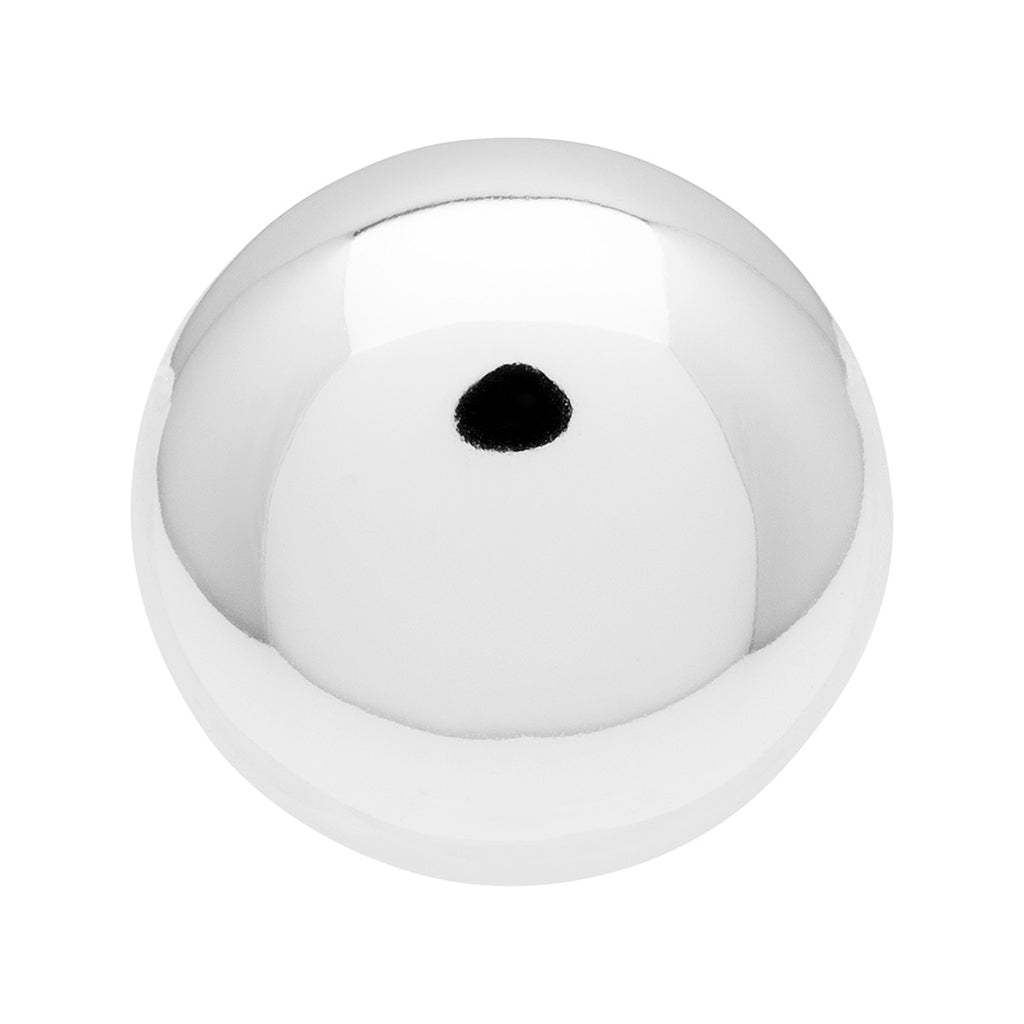 LULU Copenhagen Bubble Round Ohrring 1 Stück - versilbert Ear stud, 1 pcs Silver Plated