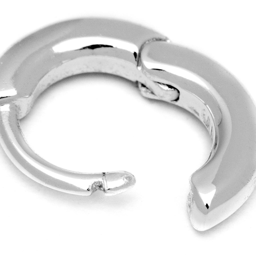 LULU Copenhagen Buckle Hoops Small paar Hoops Silver Plated