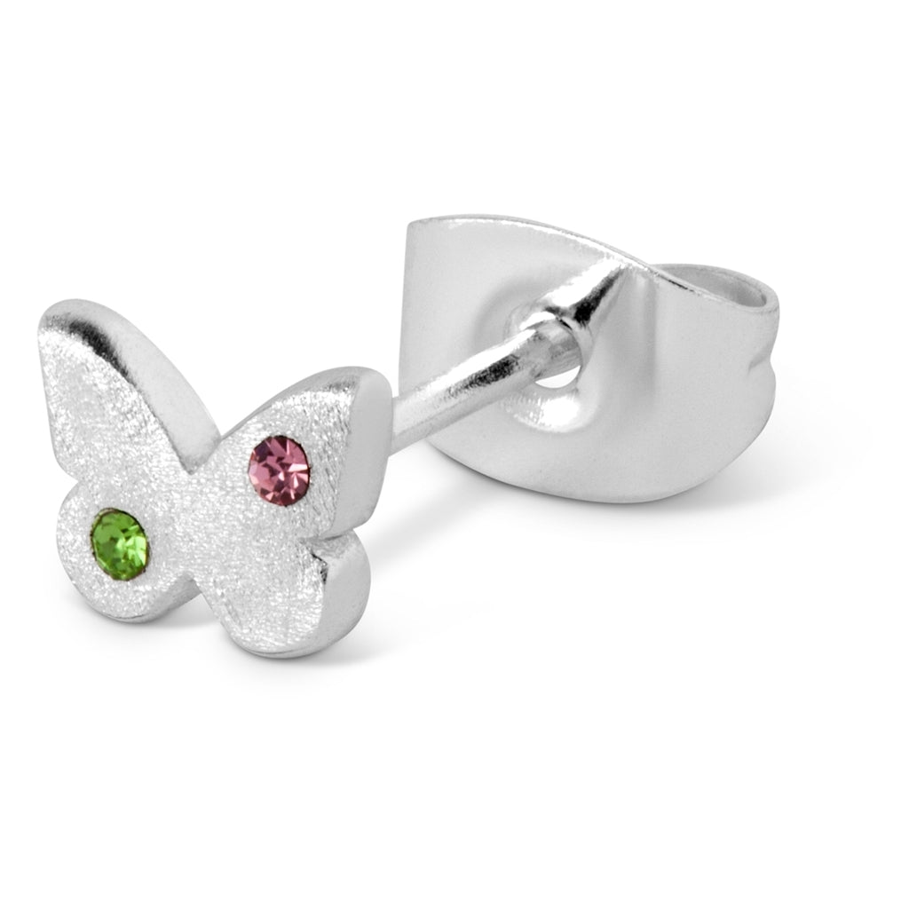 LULU Copenhagen Butterfly Ohrring 1 stück Ear stud, 1 pcs Silver Plated