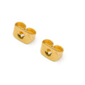 Butterfly earring back - gold plated - Vergoldet