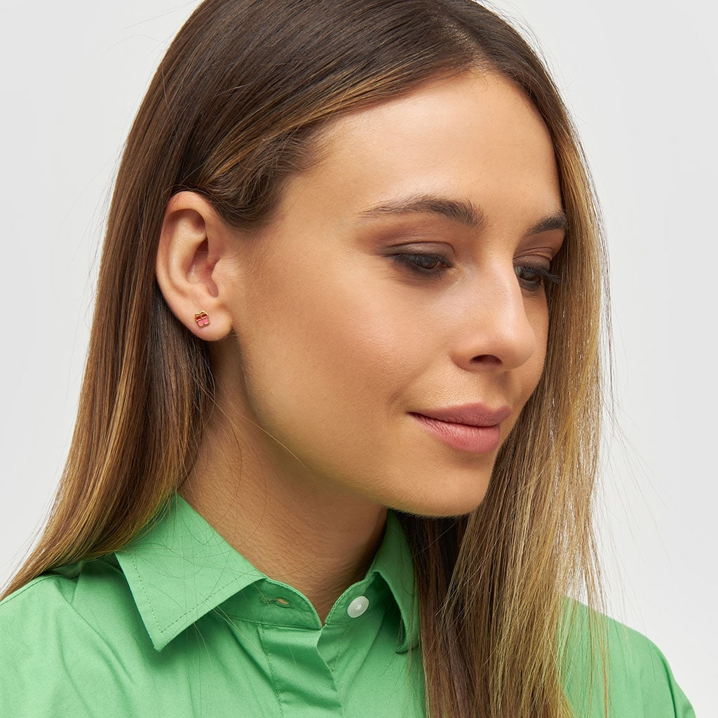 LULU Copenhagen Christmas Gift Ohrring 1 stück Ear stud, 1 pcs Vergoldet