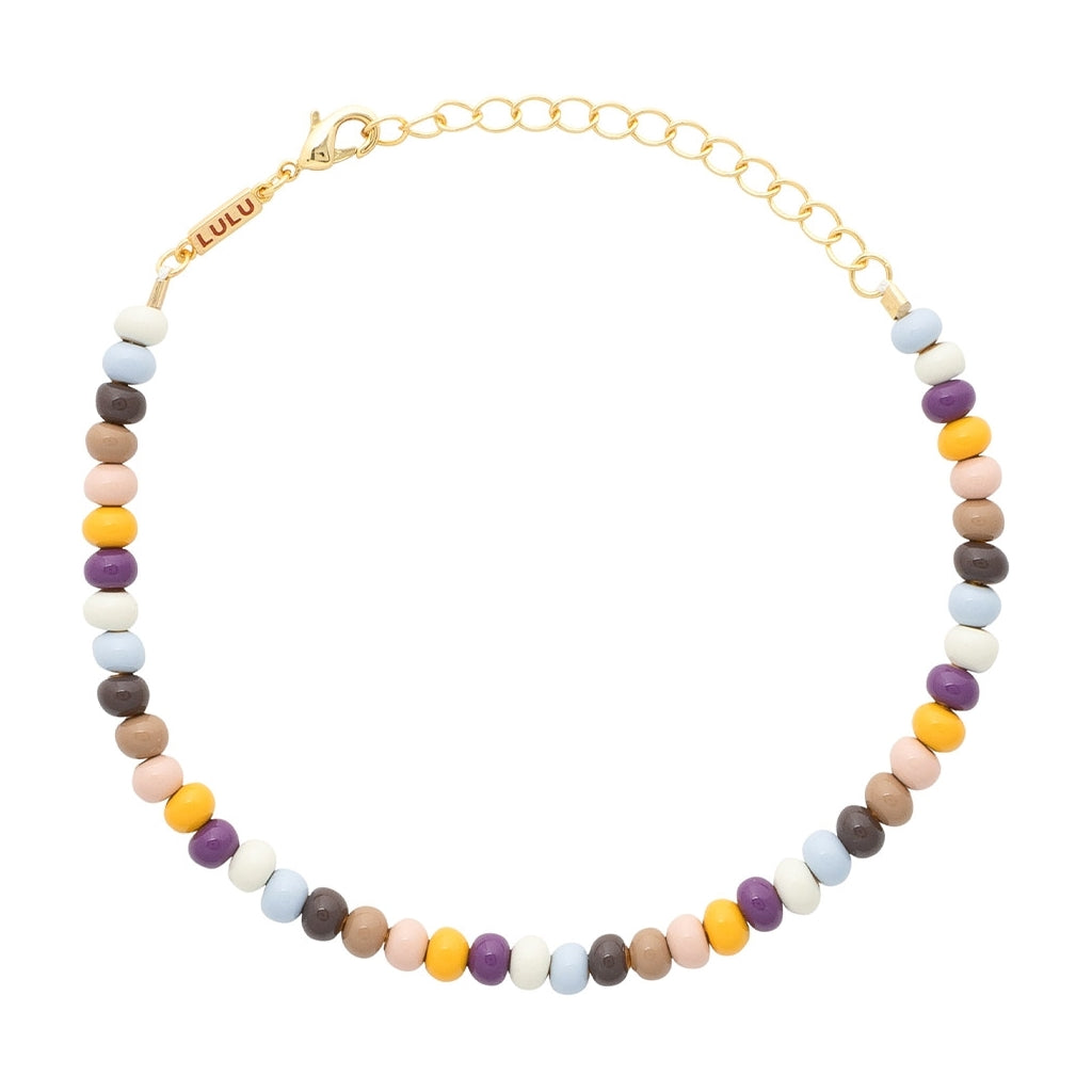 LULU Copenhagen Color Ball Armband Bracelets Golden Harvest