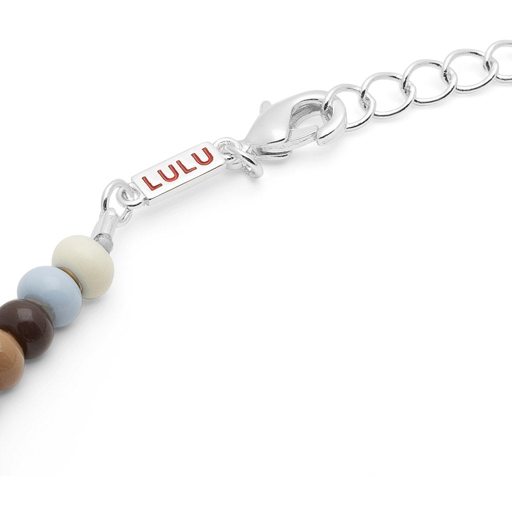LULU Copenhagen Color Ball Armband versilbert Bracelets Golden Harvest