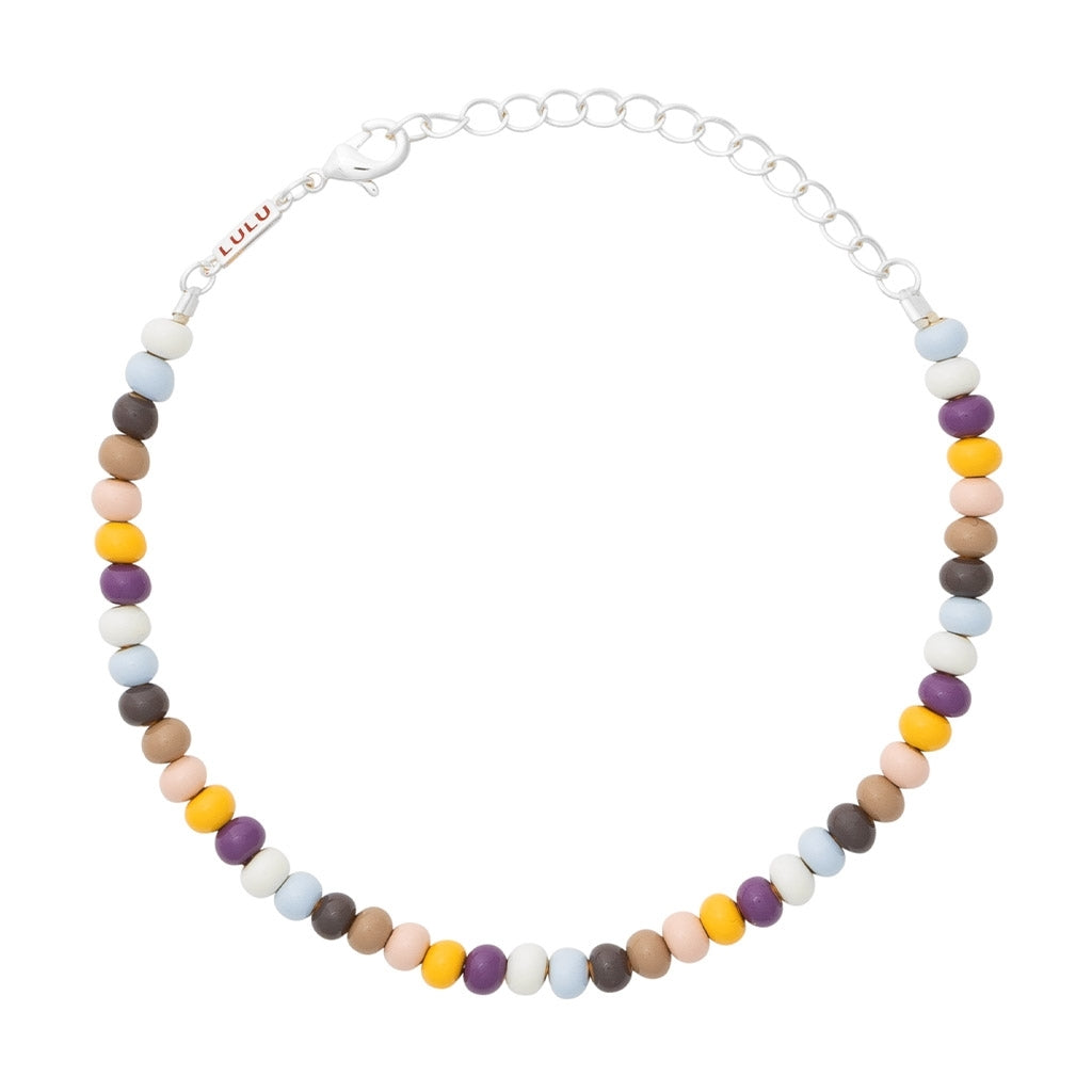 LULU Copenhagen Color Ball Armband versilbert Bracelets Golden Harvest