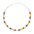 Color Ball Armband versilbert - Golden Harvest