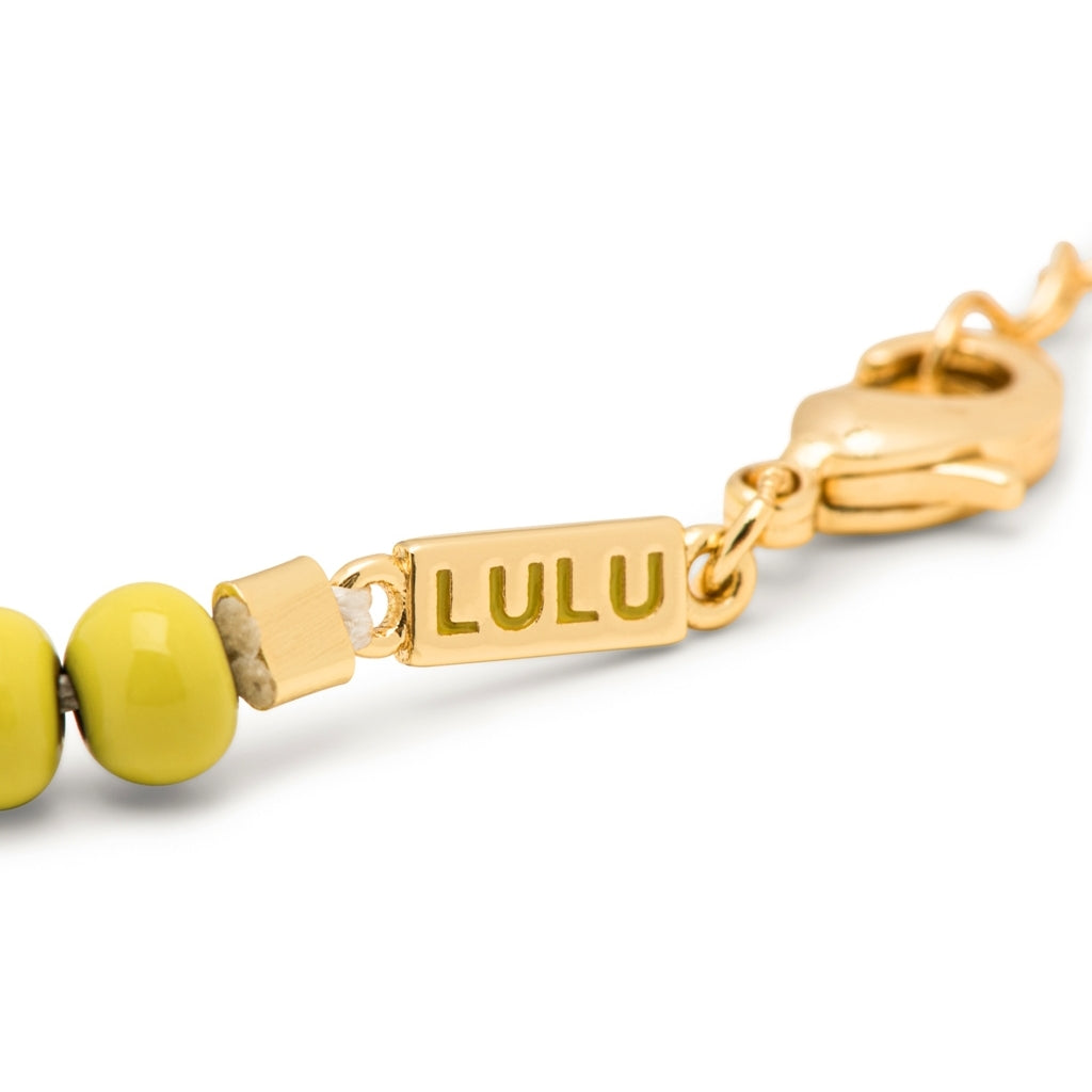 LULU Copenhagen Color Ball Armband Bracelets Lime