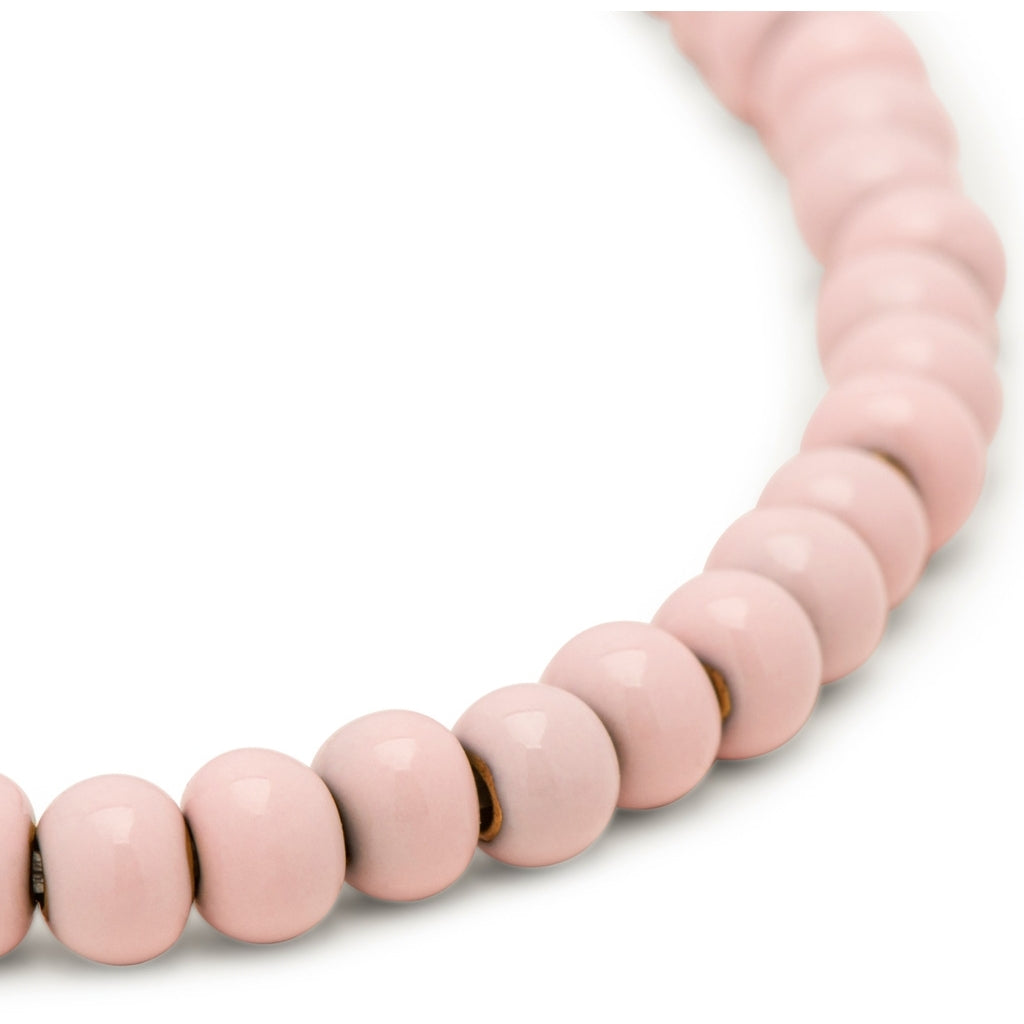 LULU Copenhagen Color Ball Armband Bracelets Silk Light Pink