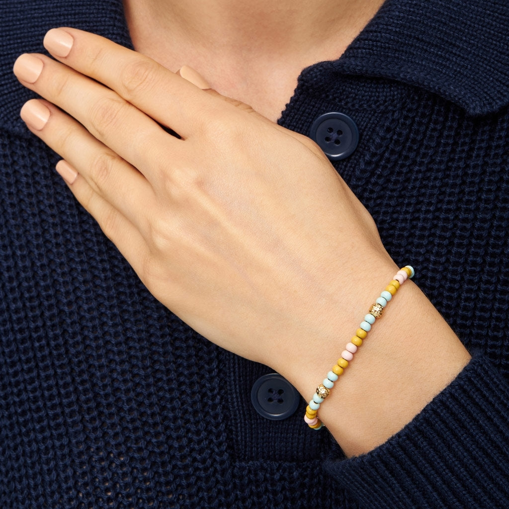 LULU Copenhagen Color Ball Bracelet Summer vergoldet Bracelets Vergoldet