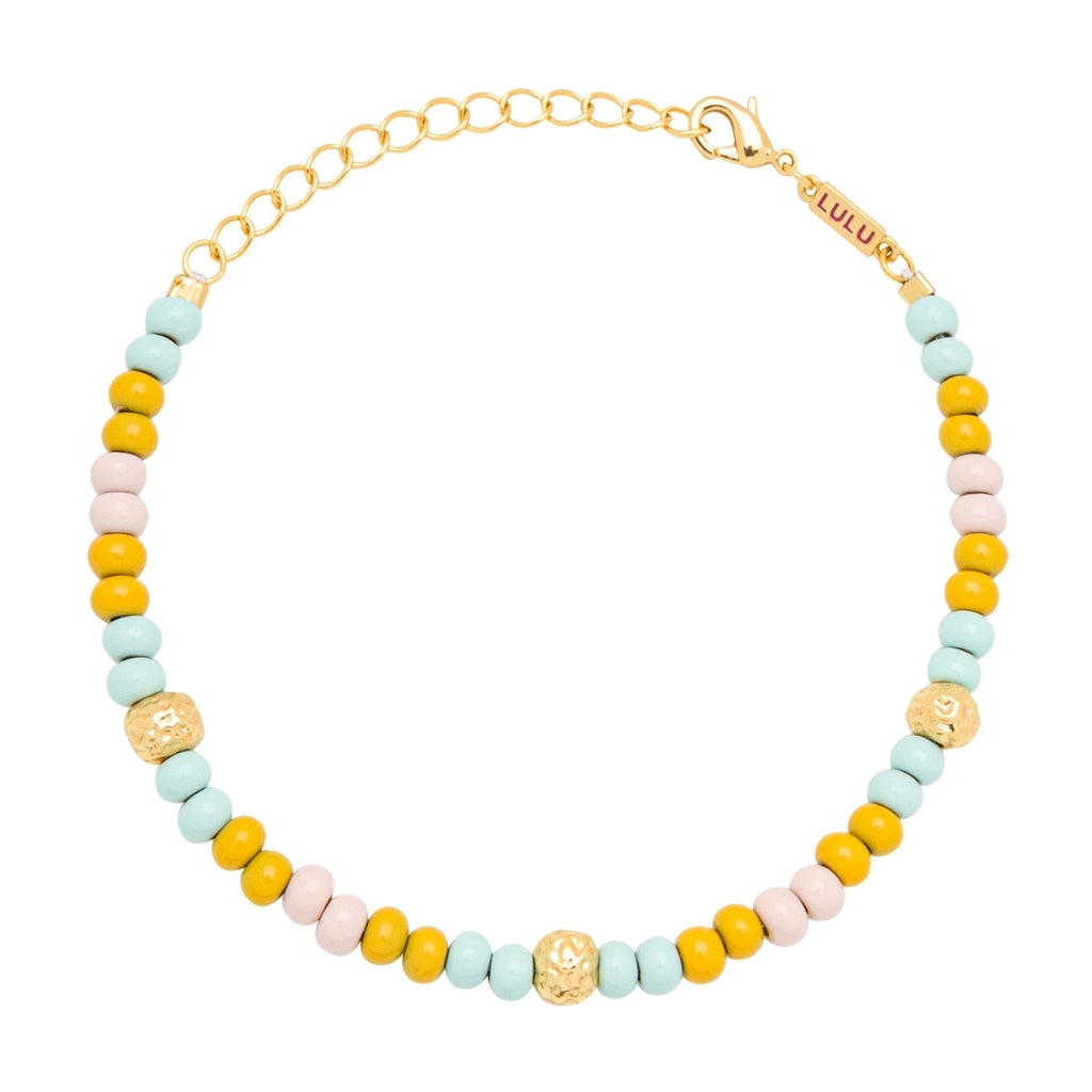LULU Copenhagen Color Ball Bracelet Summer vergoldet Bracelets Vergoldet