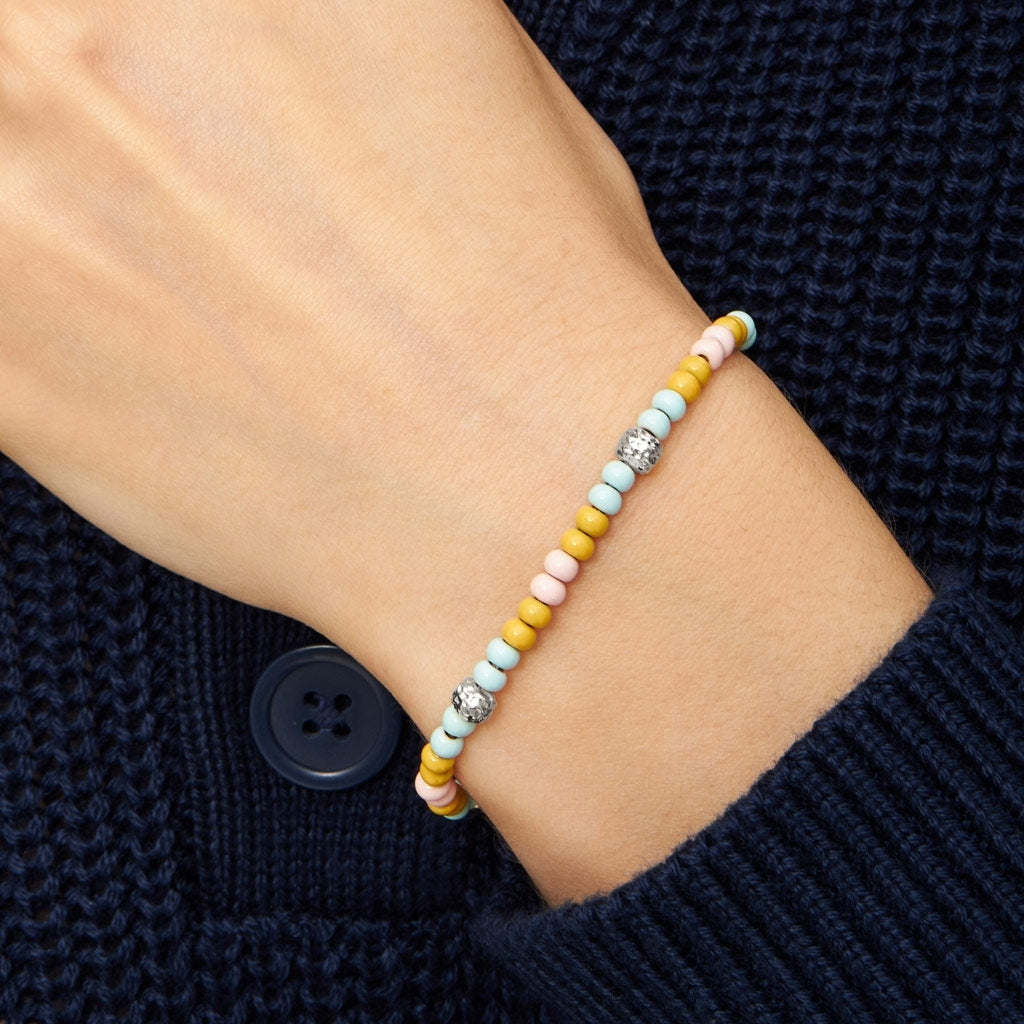 LULU Copenhagen Color Ball Bracelet Summer versilbert Bracelets Silver Plated