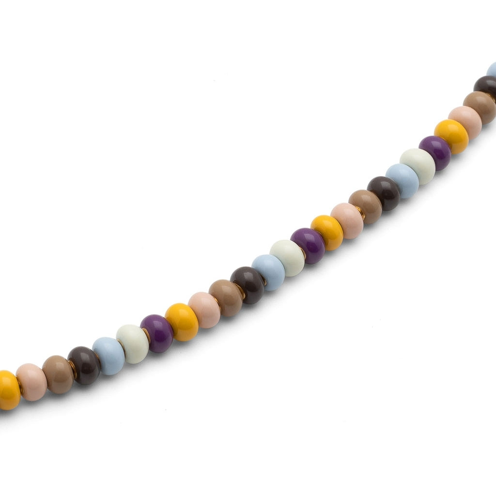 LULU Copenhagen Color Ball Halskette Necklaces Golden Harvest