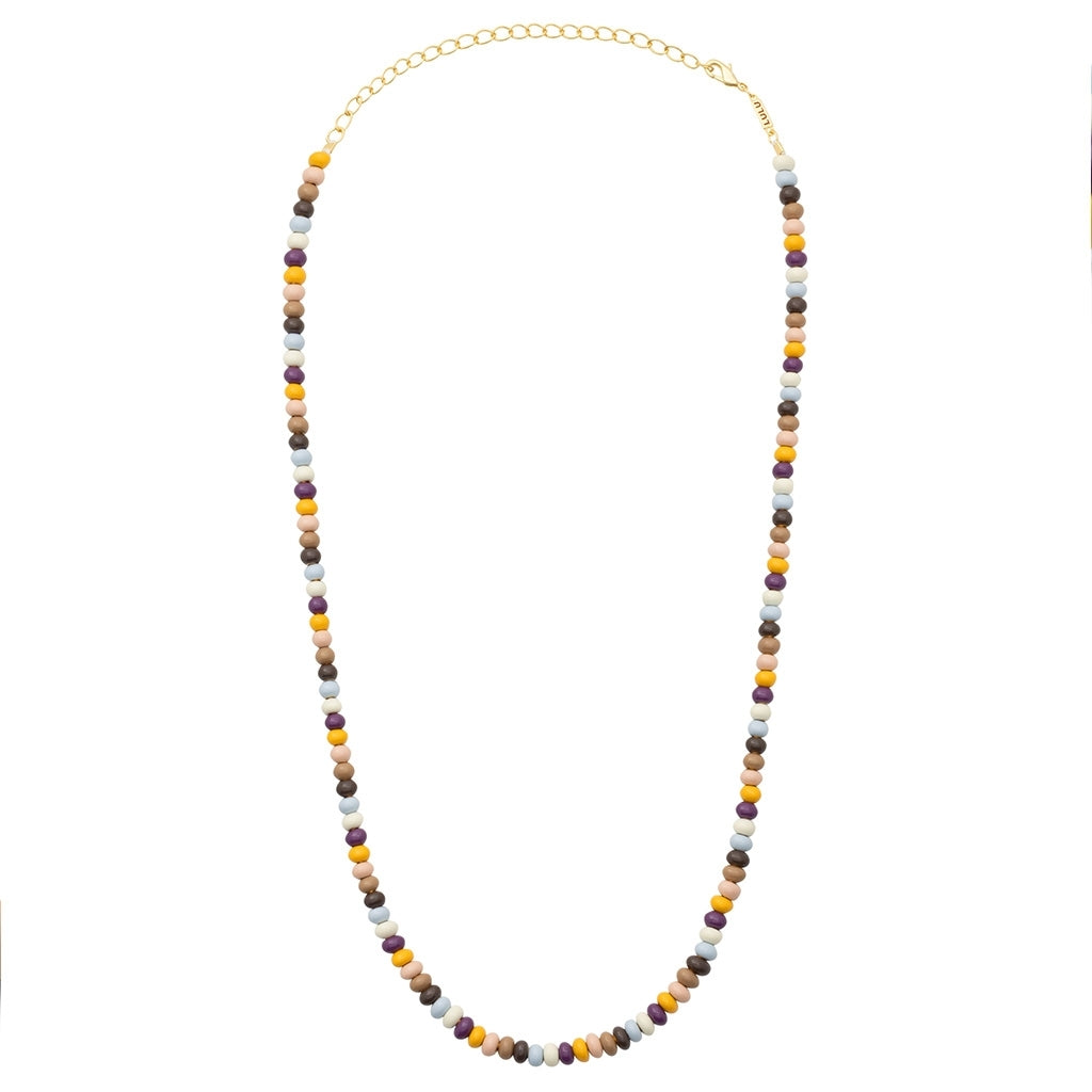 LULU Copenhagen Color Ball Halskette Necklaces Golden Harvest