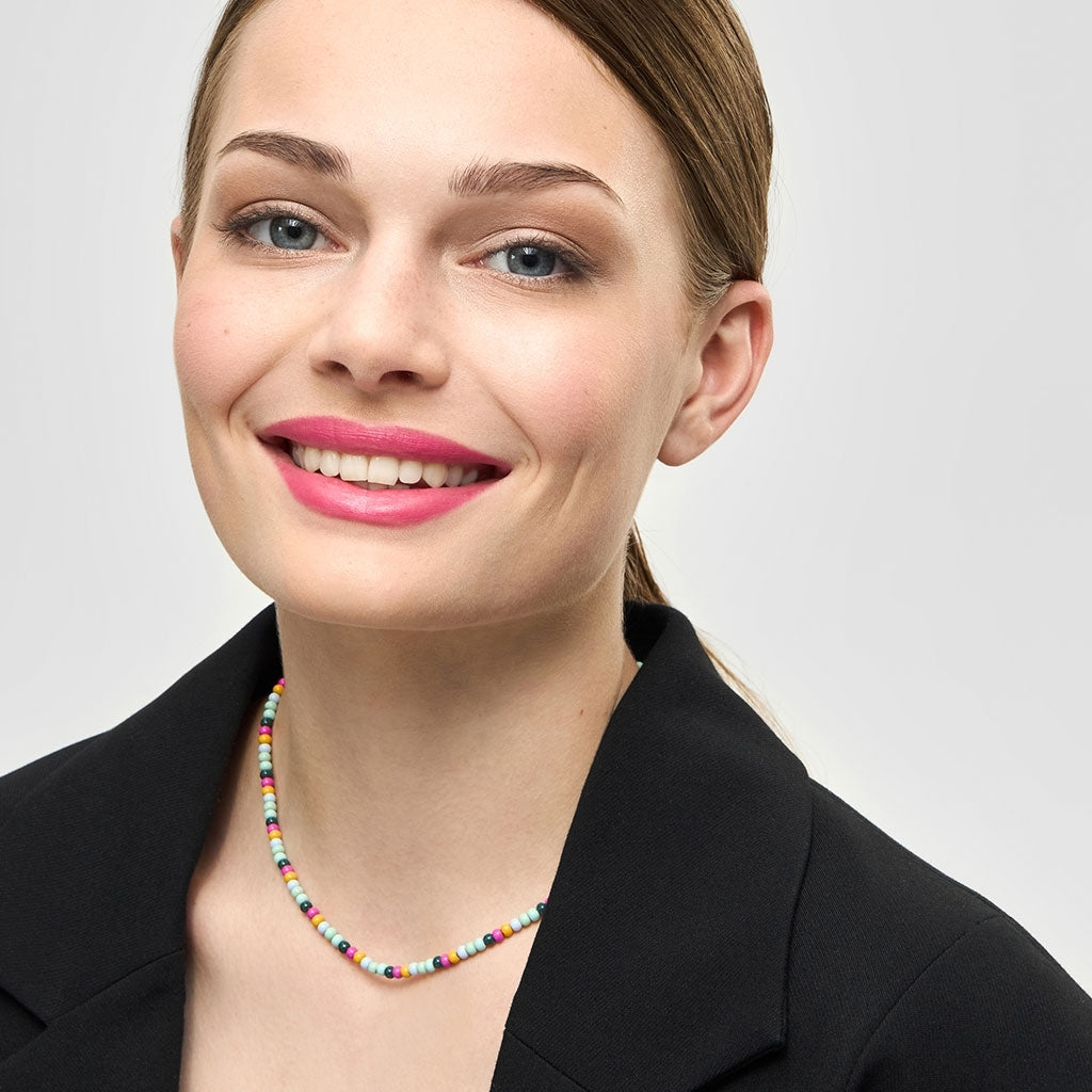 LULU Copenhagen Color Ball Halskette Necklaces Beach