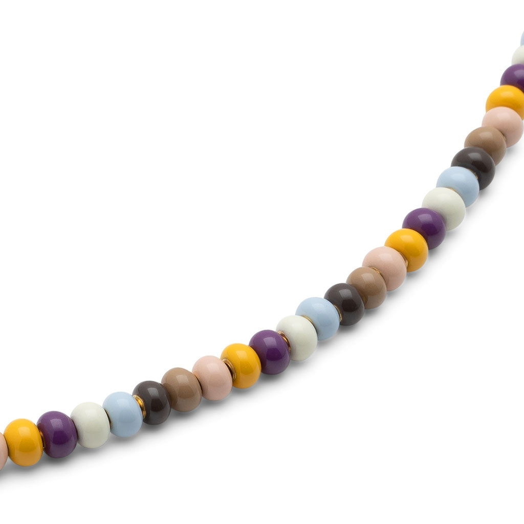 LULU Copenhagen Color Ball Halskette Necklaces Golden Harvest