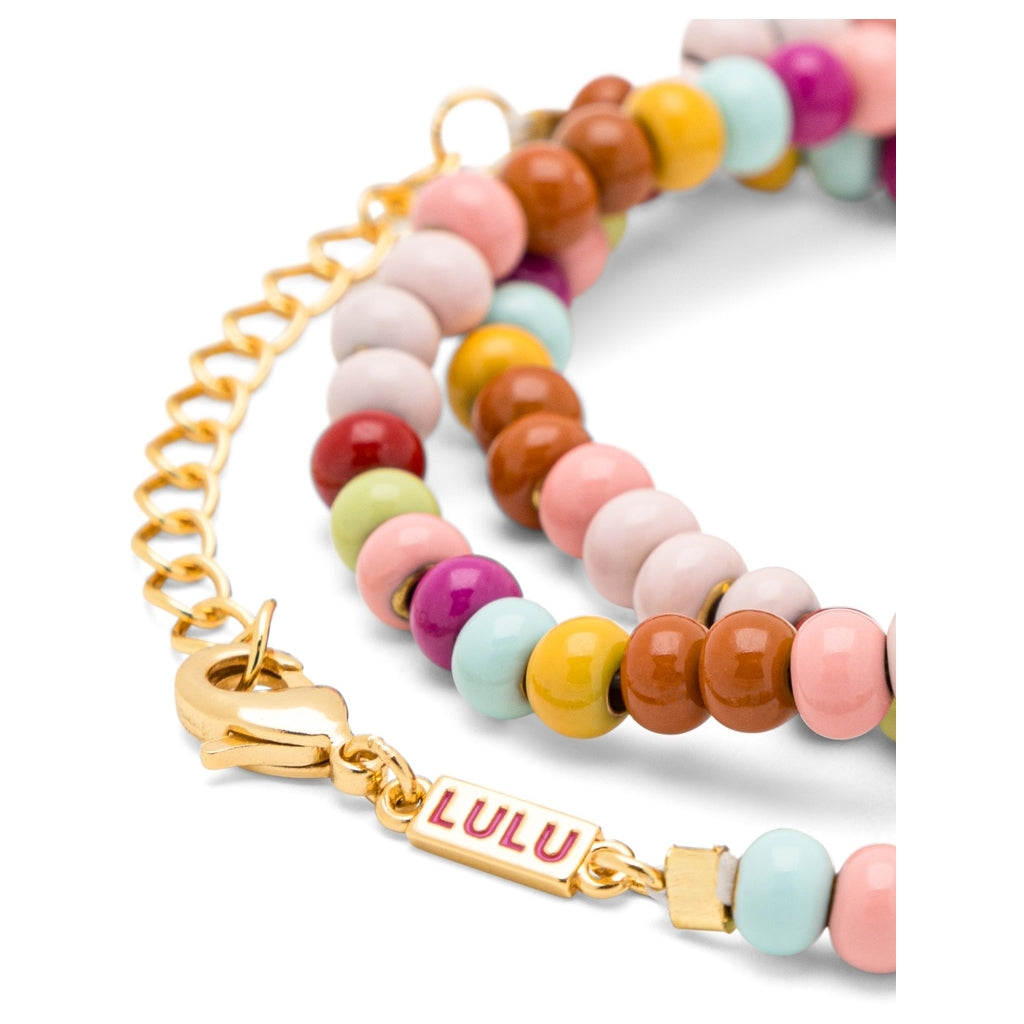 LULU Copenhagen Color Ball Halskette kurze Necklaces Mix
