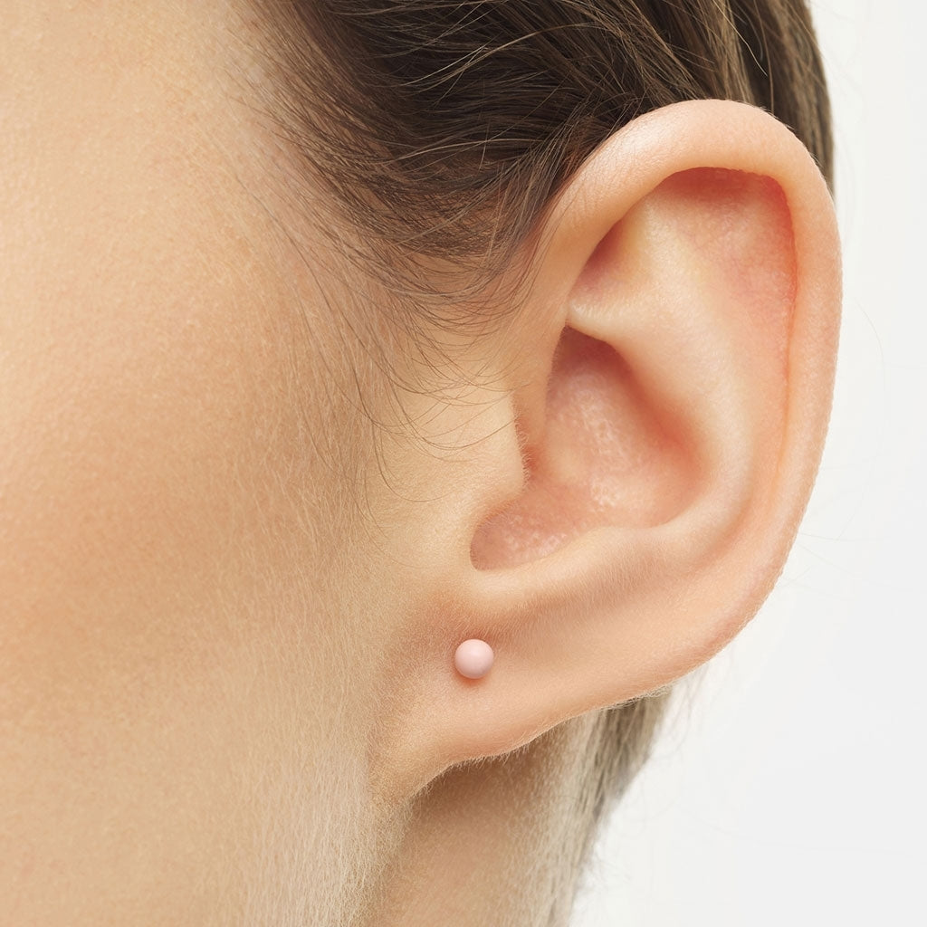 LULU Copenhagen Color Ball Ohrring 1 stück Ear stud, 1 pcs Dusty Peach