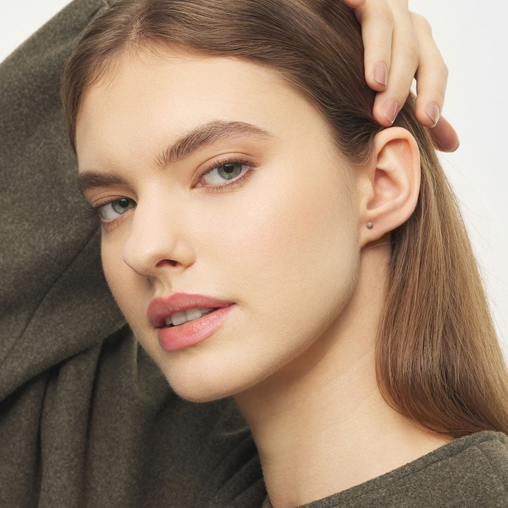 LULU Copenhagen Color Ball Ohrring 1 stück Ear stud, 1 pcs Mocha Mousse